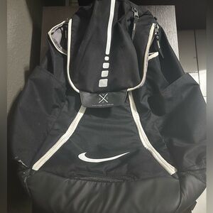 Nike Hoops Elite Max Air Team 2.0, Quad Zip Backpack Bag Black White